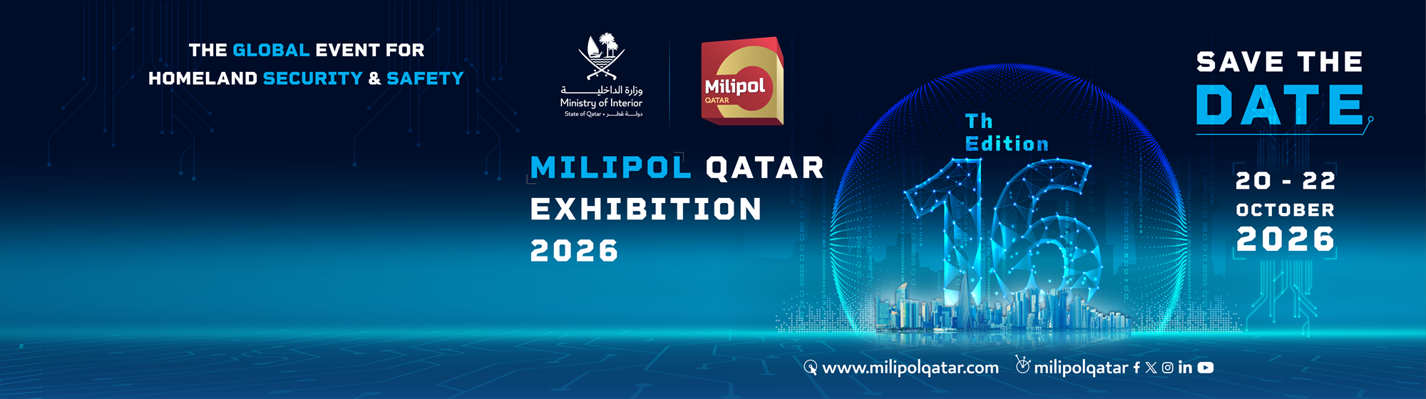 Global event for homeland security & safety Milipol Qatar
