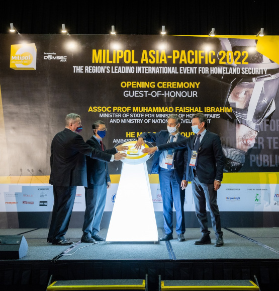 Milipol Asia-Pacific opening ceremony