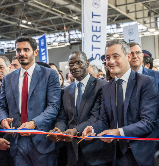 Milipol Paris opening ceremony