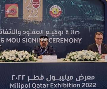 Press conference from the Milipol Qatar Committee