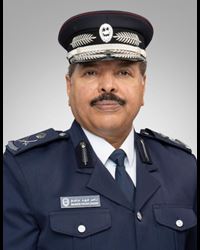 Portrait of Major General Nasser Bin Fahad Al Thani, the Milipol Qatar Committee Chairman