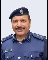 Portrait of Major General Nasser Bin Fahad Al Thani, the Milipol Qatar Committee Chairman