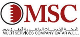 Logo MSC, Sponsor of Milipol Qatar