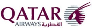 Logo Qatar Airways, Sponsor of Milipol Qatar