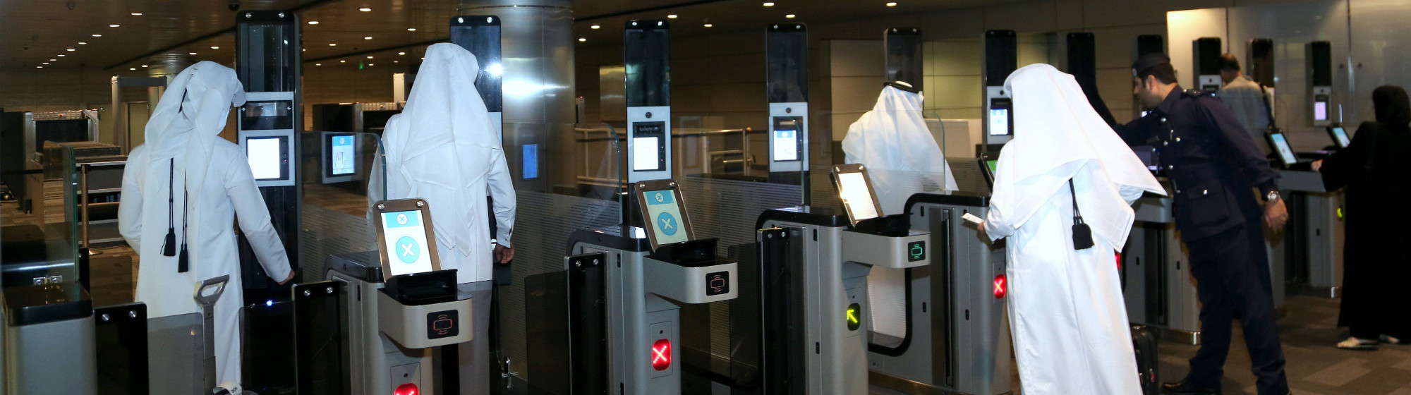 Qatar immigration and customs at Hamad International Airport