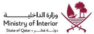 Logo of the Ministry of Interior - State of Qatar